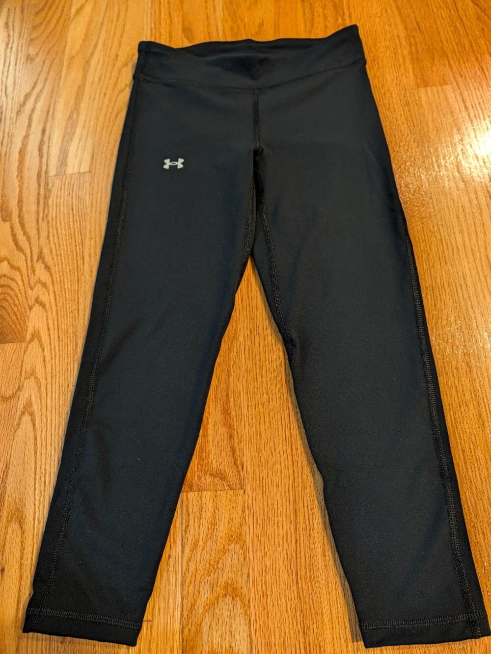 Under Armor Girls Leggings (Youth Medium)